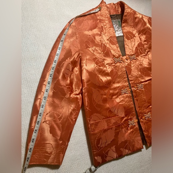 Vintage made in Hong Kong Orange Jacket - Picture 2 of 10